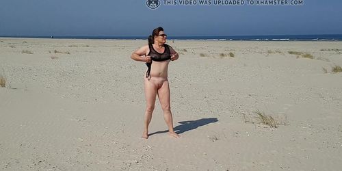 Nude on the beach