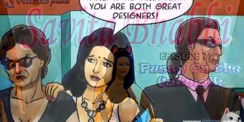 Savita Bhabhi Episode 71 : Pussy on Catwalk