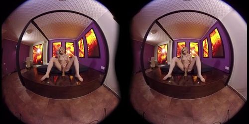 VirtualPornDesire - Olivia's First Toy 180 VR 60 FPS (Olivia LP)