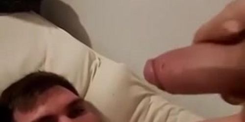 Danish amateuer bisexual boys like sperm and he cum in his own mouth