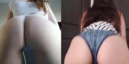 Amazing Asses compilation / Big Ass Lovers Must watch! PMV / Peachy Round Juicy Big Bubble Butts (Ashley Alban)