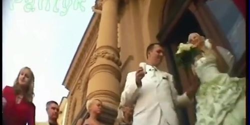 Wedding Bride upskirt