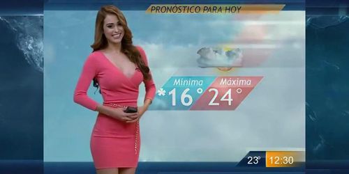 Sexiest weather woman in the history