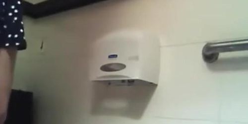 big butt chicks pee in bathroom