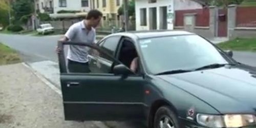 Old lady is picked up and fucked (young wife)