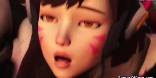 D.va and Mercy trio