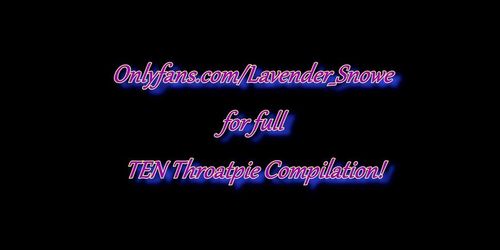 THROATPIE COMPILATION 23 - Best Sloppy 69 Deepthroat Blowjob Swallow Videos 2021 (Annette Schwarz)