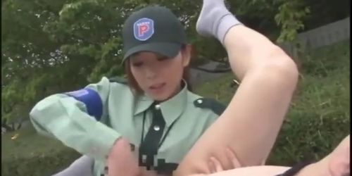 japanese police woman fuck a sub