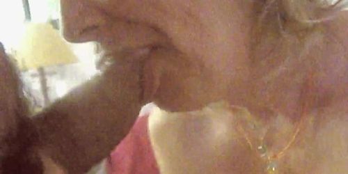 Homemade Big cumshot in mouth and swallow - Part II