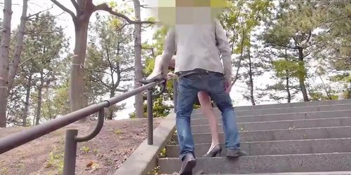 Quick Reipon Public Creampie