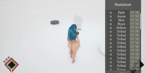 Blue Hair Slut Fucks Every Dick She Can Get Her Hands On