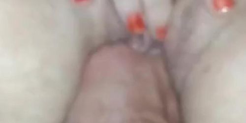 Birthday gift big pussy all hand Polish amateur whole hand 2