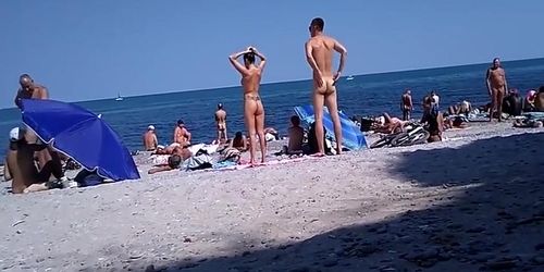 nude teen in the nude beach