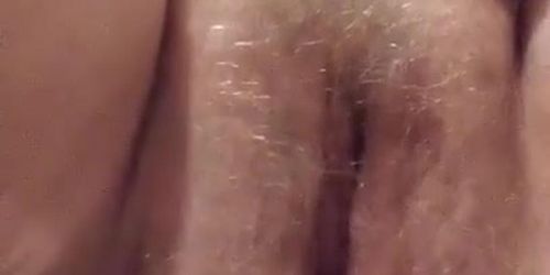 Big boobs and hairy wet pussy