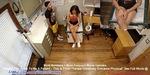 Michelle Anderson’S Bf Watches Gyno Exam By Doctor Tampa (Destiny Cruz)