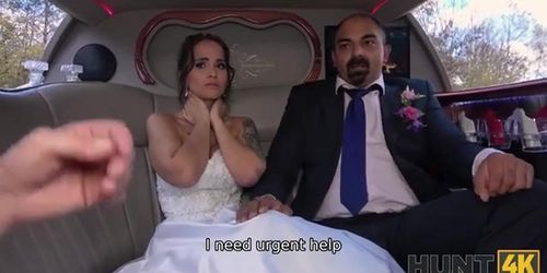 Jennifer Mendez cucks her loser hubby in the wedding limo