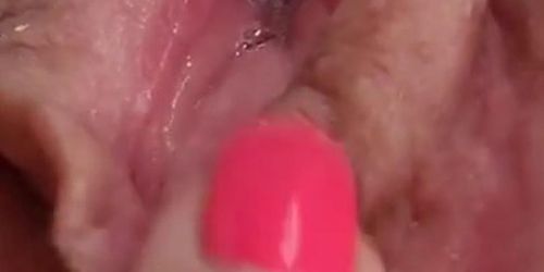 Kitty's pussy cumming (Milla Vincent, My Wet)