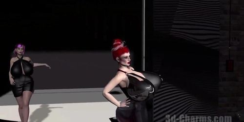 3D BBW Bimbo Fashion Show
