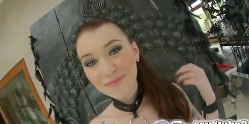 Misha Cross just loves to devour cocks