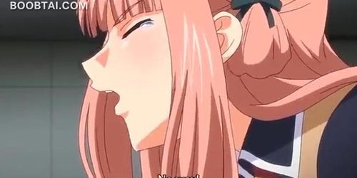 Anime sex queen gets fucked doggy style by a villain