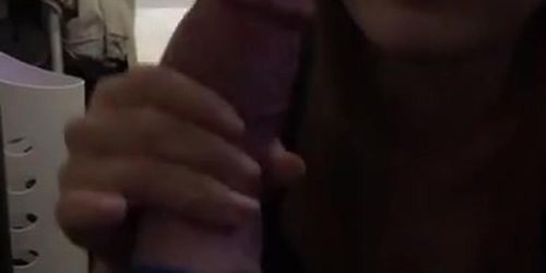 Asian girl with huge cock