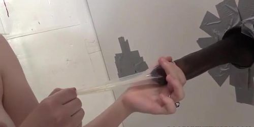 Summer Carter Looks For A Black Dick At A Glory Hole