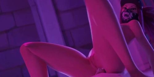 ahri kda 3d hentai