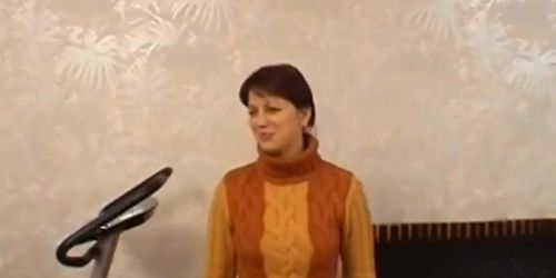 Russian Mature casting Alena