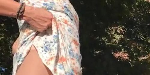 Fall-time Striptease