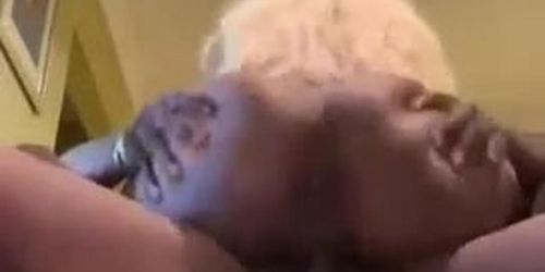 Old husband watching his young wife fucking with BBC