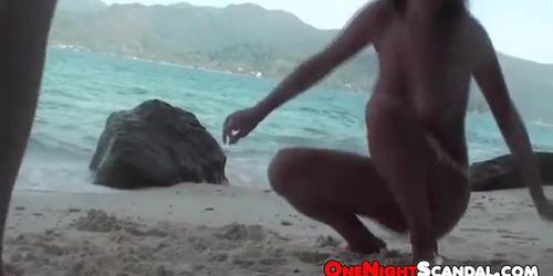 Vacation Beach Sex In Thailand