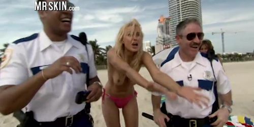 Mr Skin s Celebrity Clips Of Cops and Knockers (Julie Strain, Irina Voronina, Adriana Rouso, Alexis Texas)