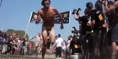 Take a look at this crazy nude marathon