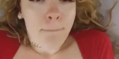 Big boobs amazing woman gets cum on her luxurious breast (Beauty Dior)