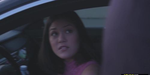 Brunette chick enjoying a policeman’s BBC (brunette_bbw , Kendra Spade)
