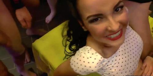 Francys belle shows anal cumshots and bukkakes