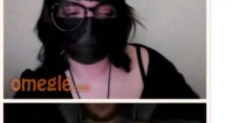 masked girl teases me on omegle