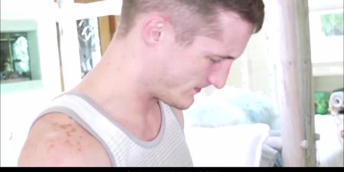 Young Skinny Teen Redhead Caught And Fucked By Neighbor