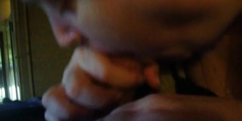 Birthday Blowjob From Trailer Park Step Mother