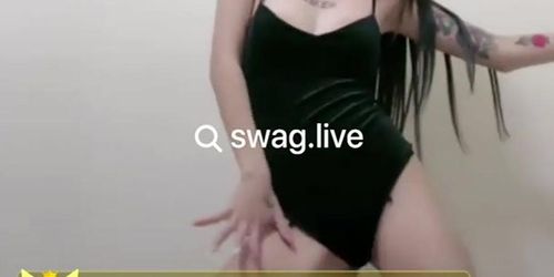 Sexy dancing asian girl | Go search swag.live @chichibeby