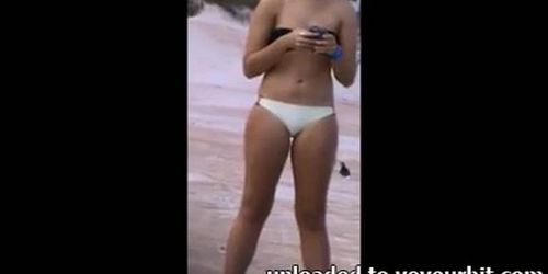 beach voyeur clit ring cameltoe spy 188