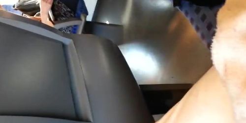 Girl can see me masturbating