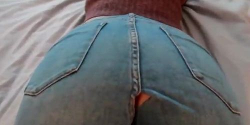 Nice Ass, Tight Ass Fucked In Ripped Jeans (Estie Kay)