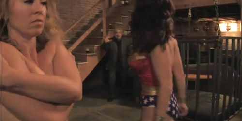 Wonder woman vs Big Boss Sex Slave ring