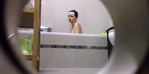 Woman spied during her bath