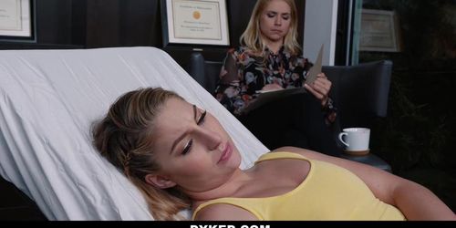 Dyked - Psychologist Training Teen On Licking Pussy (Lila Frey)