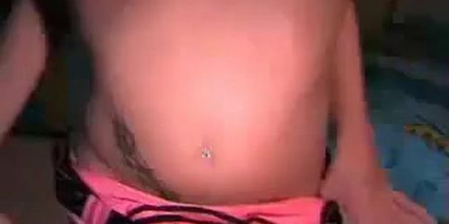 Blonde Masturbating on Webcam