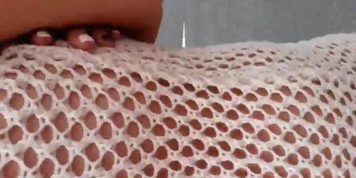 transparent dress