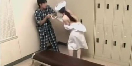 Demented patient screws a hot Asian naughty nurse rough