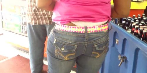 Thong Slip Slutty Milf Flashing..